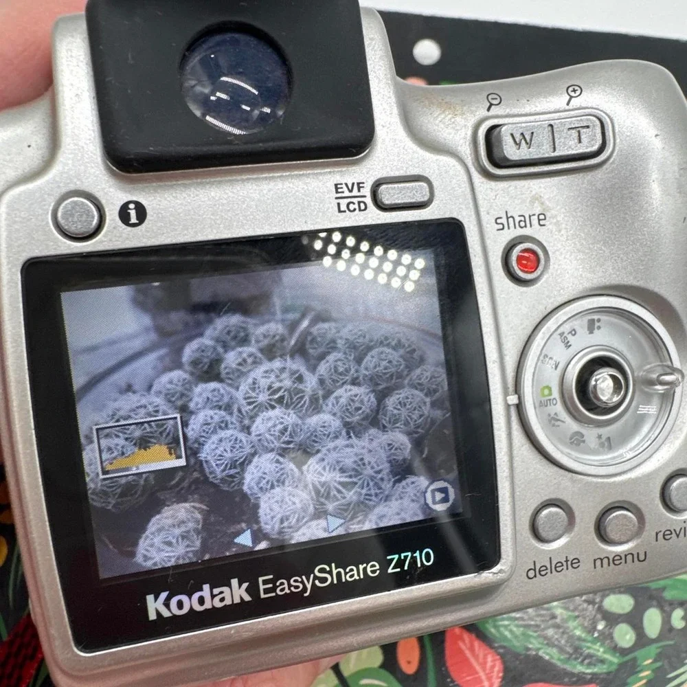 Kodak EasyShare Z710 Silver 7.1MP Digital Camera 10x Optical Zoom with 128MB SD